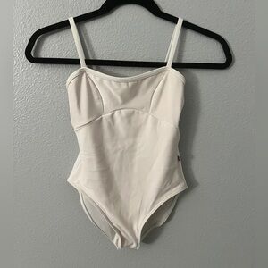 Yumiko Off-White Leotard